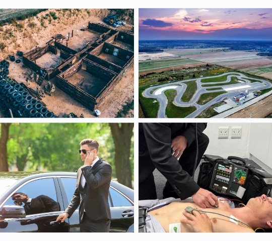 Close Protection Course — kill house, protective driving, embus and medical training